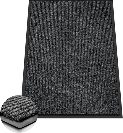 Azadx 3'x4' Front Door Mat Heavy Duty Indoor Outdoor Door Mat Non-Slip Backing Doormat for Entryway Stain and Fade Resistant Commercial Floor Mats Entry Mat Low Profile Welcome Door Mats