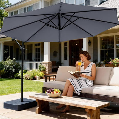 10FT Outdoor Patio Umbrella - Image 5