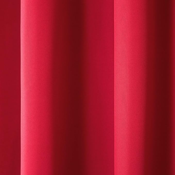 TOWN & COUNTRY BASICS Cabana Solid Heavyweight Indoor Outdoor Curtains - Image 5