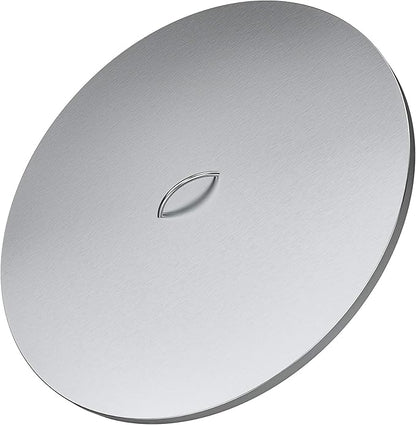 Stanbroil 34-Inch Round Fire Pit Cover - 304 Stainless Steel Fire Pit Lid for Patio Firepit, 31” Drop-in Fire Pit, Heavy-Duty & Rust Resistant Firepit Cover