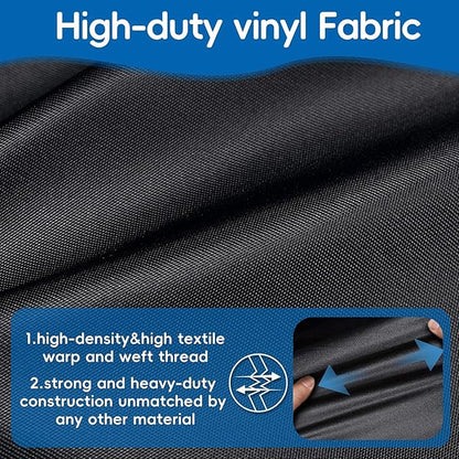 Griddle Cover for Blackstone 22” On The Go Scissor-Leg Griddle with Hood and Stand, Heavy Duty Waterproof Cover for Blackstone 1935 22inch Scissor Cart Griddle, Outdoor BBQ Grilling Cover