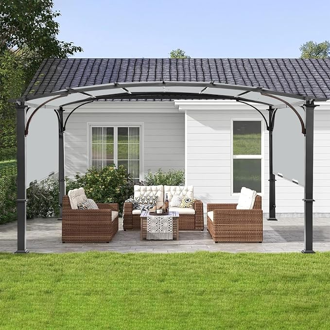 200x103 in Pergola Canopy Replacement Shade Cover Only, Compatible - Image 6