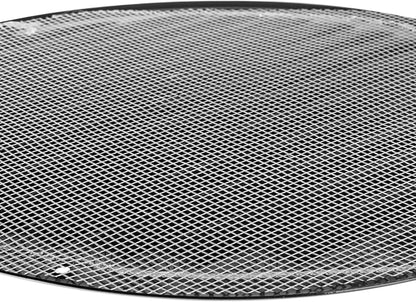 Vent Systems 8" Inch Black Round Soffit Vent Cover - Air Vent Louver with Built-in Mesh Screen – Wall or Ceiling Ventilation Grille for Intake/Exhaust HVAC Systems – Indoor and Outdoor Use