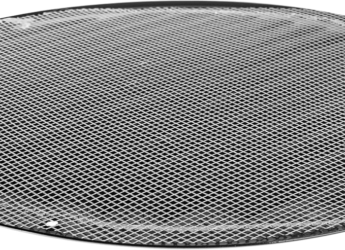 Vent Systems 8" Black Soffit Vent Cover - Pack of 2 - Round Air Vent Louver - Grill Cover - Built-in Insect Screen - HVAC Vents for Bathroom, Home Office, Kitchen