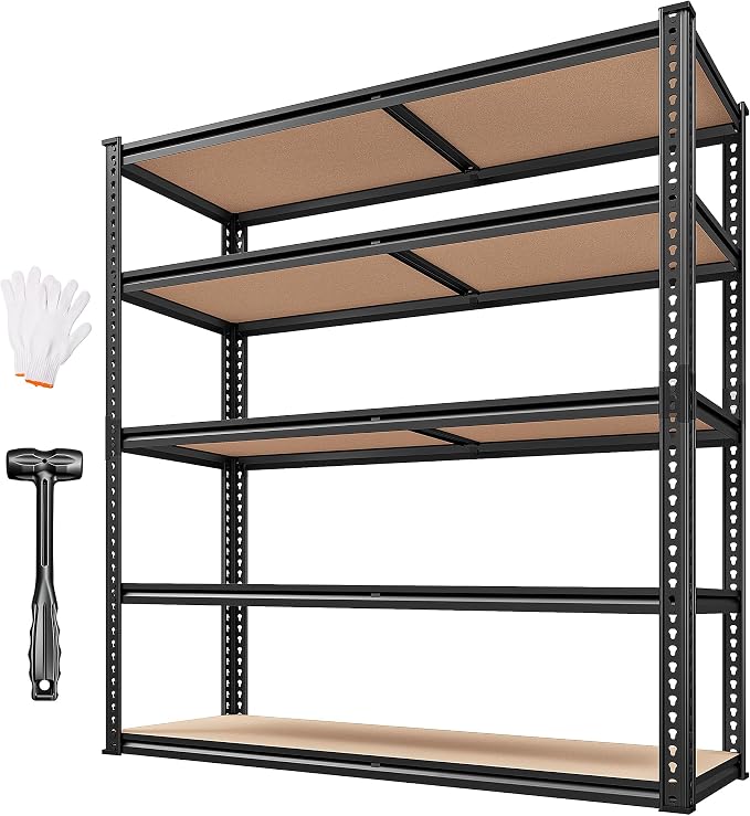 REIBII 40" W Storage Shelves Load 2500Lbs by REIBII