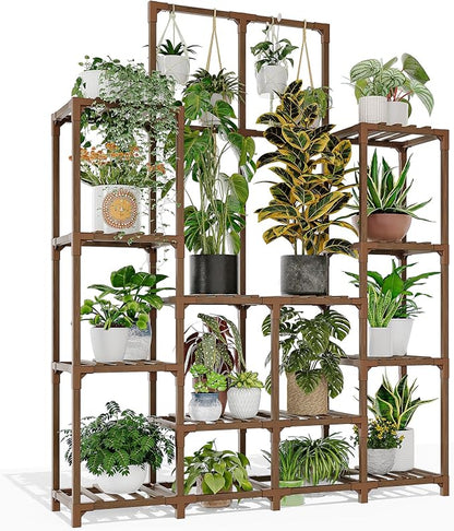 GENTINGBRO Plant Stand Indoor Outdoor 63" Tall Plant Shelf by Gentingbro