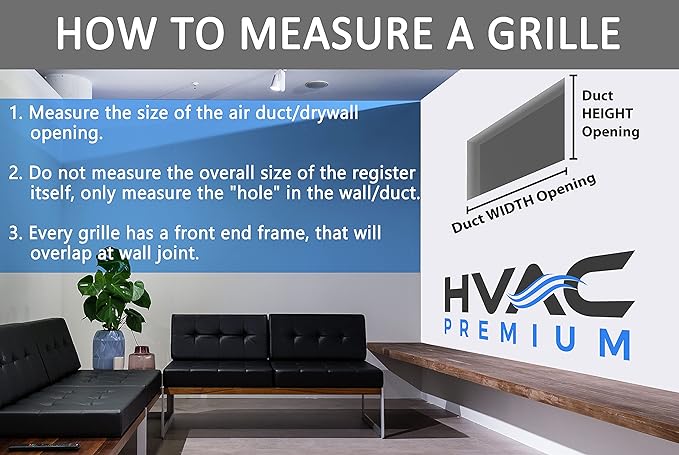 HVAC Premium 10''w x 4''h Adjustable AIR Supply Diffuser - HVAC Vent Cover Sidewall or Ceiling - Grille Register - High Airflow - White [Outer Dimensions: 11.75''w X 5.75''h]