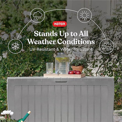 Keter Marvel 71 Gal Outdoor Storage Box - Image 3
