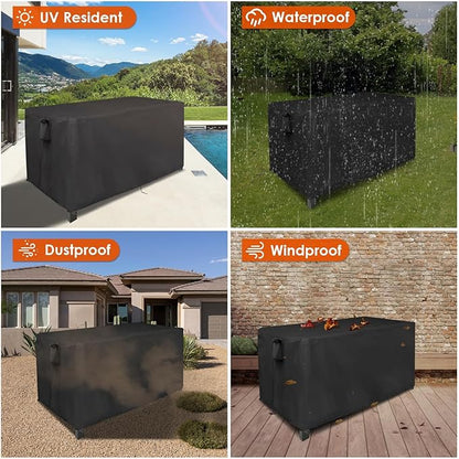 Customized Table Cover for Outdoor Tables, Personalized Heavy Duty Waterproof Table Cover for Outdoor Buffet Table/Bar Tables/Prep Table/Grill Table/Cooler Cart/Dining Tables/Coffee Tables