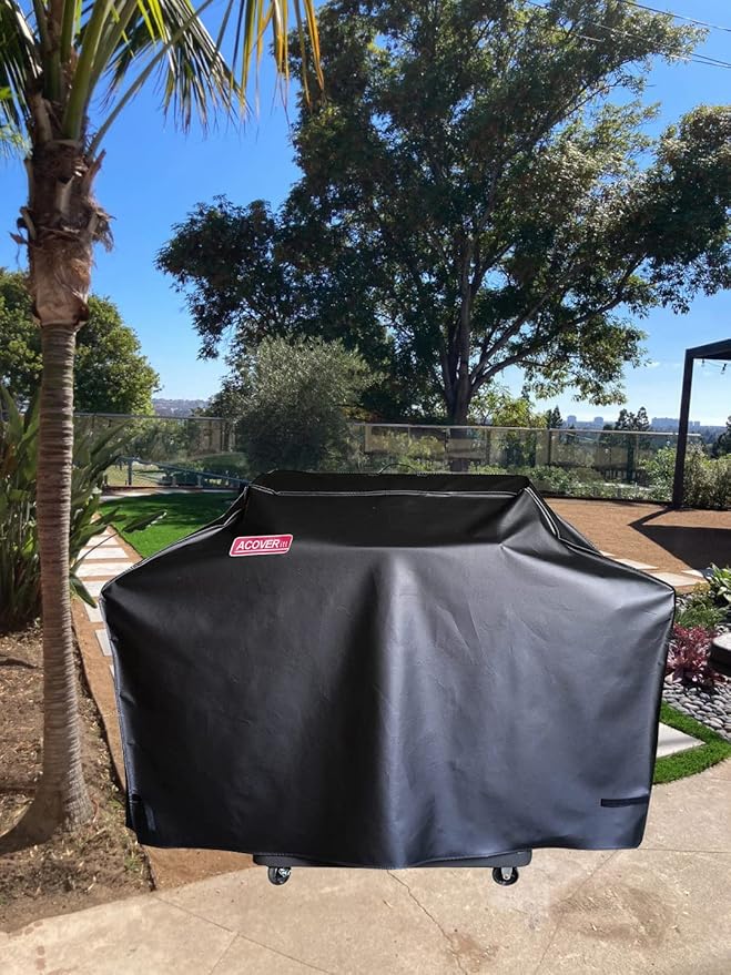 62" Heavy Duty Waterproof Gas Grill Cover fits Weber Char-Broil Coleman Gas Grill-Black