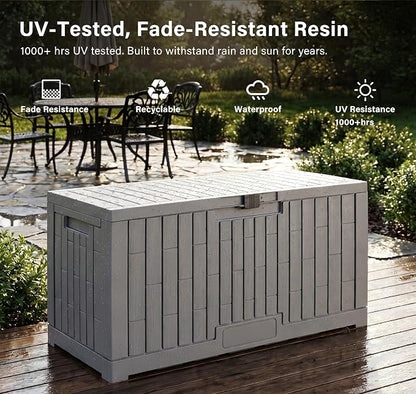 100 Gallon Resin Deck Box, Package Delivery Box - Image 6