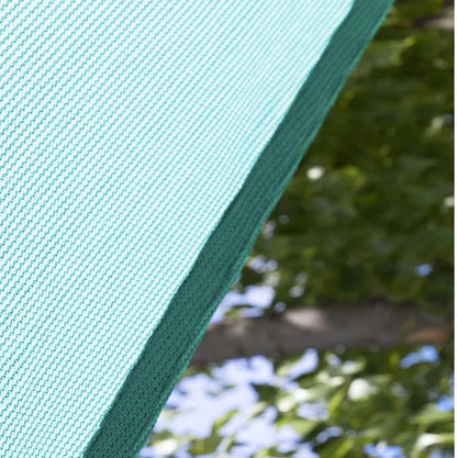 Amgo Custom Size 15' x 15' x 15' Turquoise Triangle Sun Shade Sail UPF50+ - Image 9