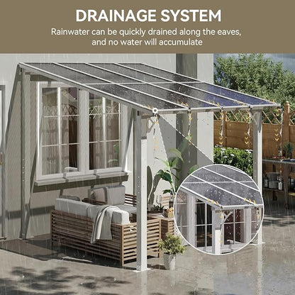 Aoxun 8’x10’ Gazebo for Patio, Gazebo Pergola - Image 9