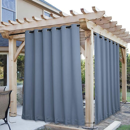 NICETOWN Windproof Outdoor Curtains by NICETOWN