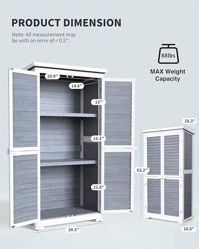Gizoon Outdoor Storage Cabinet - Image 8