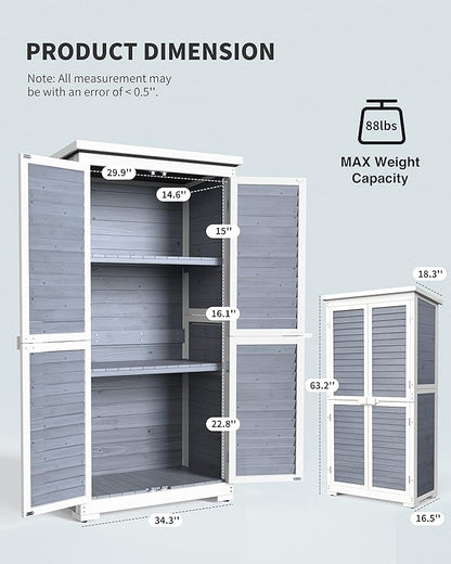 Gizoon Outdoor Storage Cabinet - Image 8