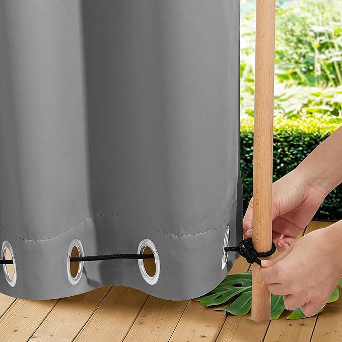 NICETOWN Windproof Outdoor Curtains - Image 7