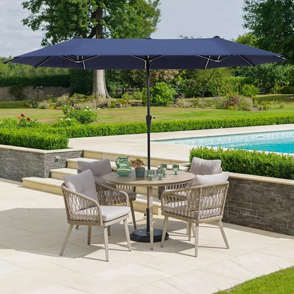 13 ft Large Double-Sided Patio Umbrella, Outdoor Umbrella, Market Umbrella - Image 2