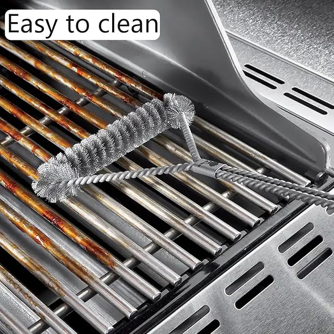 67552 Stainless Steel 3-Piece Cooking Grate Replacement Parts for Weber Summit 600 Series E/S 640, 650, 660, 670 Gas Grills 19-1/4“