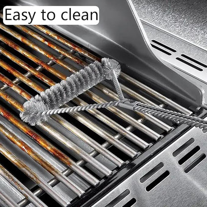 16517 Stainless Steel 5 Cooking Grates Replacement Parts for Bull Angus 40" Grill 57568 57569 57568CE 57568AGA 57569CE Brahma Lion Premium L90000 57569CE 57569CE Gas Grill 19-1/4"