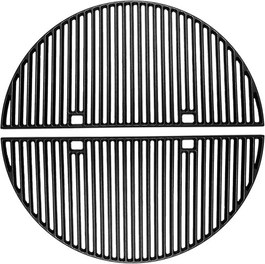 24" Cast Iron Heavy Duty Round Grates for BGE, Big Green Egg XL, Weber Summit Kamado E6, S6 Joe Big Joe I, II III Smokers 24" Charcoal Grill