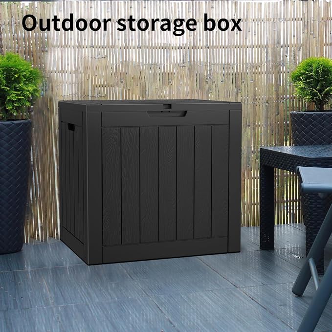 36 Gallon Outdoor Deck Box, Lockable Waterproof Outdoor Storage Boxes - Image 5