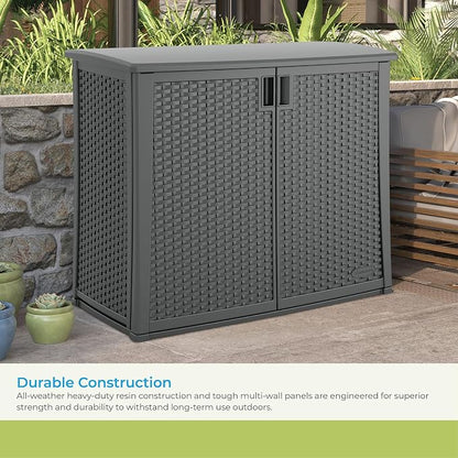 Suncast Lockable Outdoor Cabinet Storage - Image 5