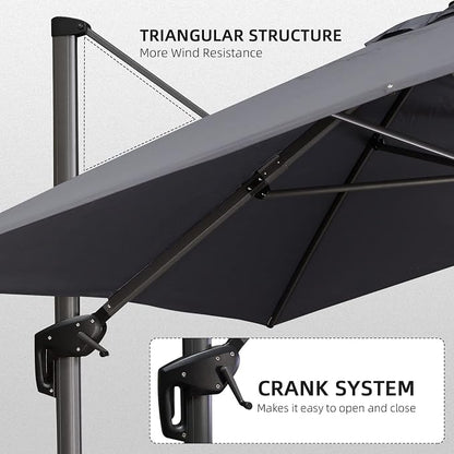 PURPLE LEAF Patio Umbrella - Image 7