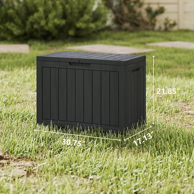 45 Gallon Resin Deck Box, Package Delivery Box - Image 2