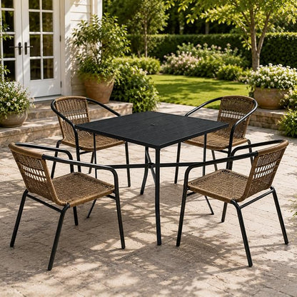Outdoor Patio Furniture Set 5 Piece - Image 2