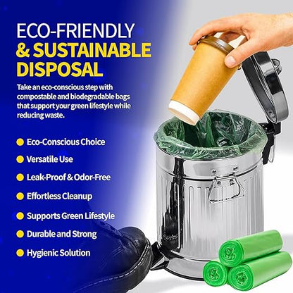 Pet Fit For Life 11" Tall Galvanized Steel Trash Can - Features Step Foot Pedal, Lid Lift - Plastic Inner Lining & Custom Liner Bags - Weather-Resistant, Covered Bin for Lawn & Yard (5L/1.3 Gallons)