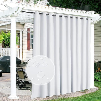 RYB HOME Extra Wide Outdoor Curtains by RYBHOME