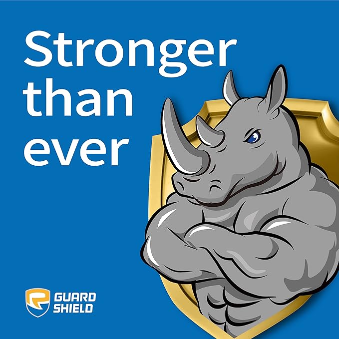 GUARD SHIELD Tarps Heavy Duty Waterproof 12x20 Feet Brown/Silver Poly Tarp Cover Outdoor Thick UV Resistant Tarpaulin with Grommets 10mil (2-Pack)