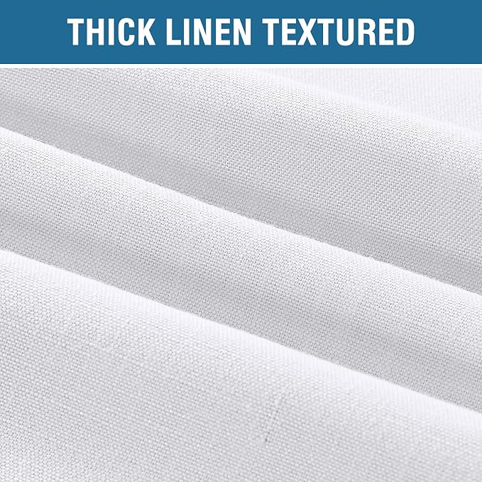 H.VERSAILTEX Linen Look Outdoor Waterproof Curtains - Image 2