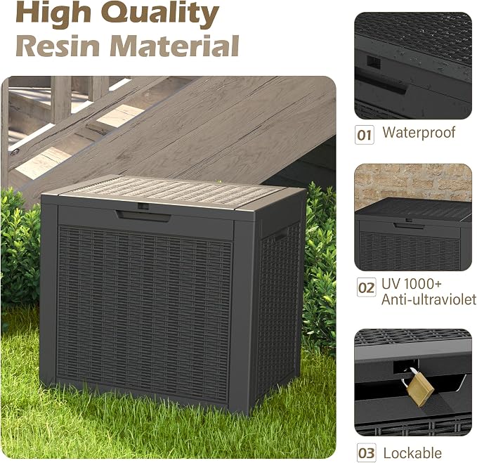 Outdoor Storage Waterproof Deck Box - Image 3