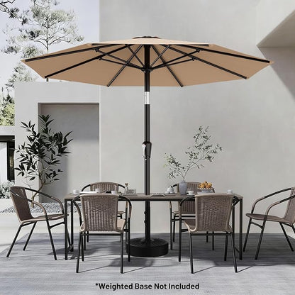 9 FT Patio Umbrella for Outdoor, Outdoor Table Umbrella - Image 6
