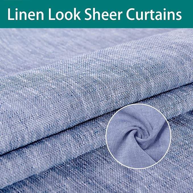 LORDTEX Burlap Linen Look Outdoor Curtain - Image 3