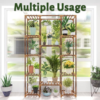 Plant Stand Indoor Outdoor, Tall Plant Shelf - Image 5