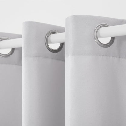 TOWN & COUNTRY BASICS Cabana Solid Heavyweight Indoor Outdoor Curtains - Image 3