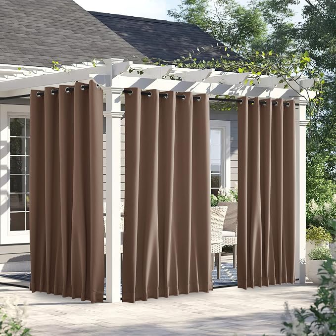 NICETOWN Windproof Outdoor Curtains by NICETOWN