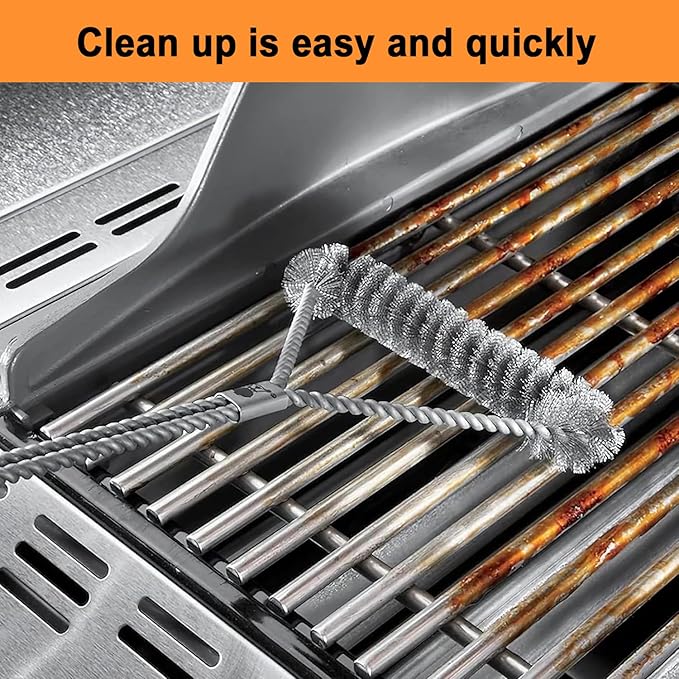 18.85" Grill Grates for Weber Genesis II 300 & GS4 Genesis II LX 300 Series Grills;Genesis II E & S 310 315 320 325 335 Grills;Weber Genesis II Grates 66095;304 Stainless Steel Grates