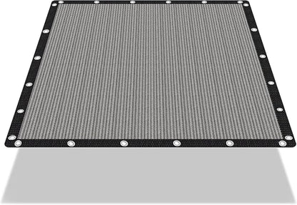 EMERIT 90% Sun Shade Cloth, 50 MPH Wind-Resistant Tarp by eMeritDirect