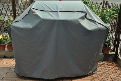 52" Heavy Duty Waterproof Gas Grill Cover fits Weber Char-Broil Coleman Gas Grill-Gray