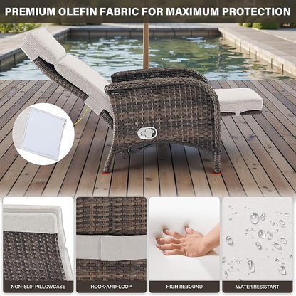 Versatile Outdoor Recliner Chair - Image 6
