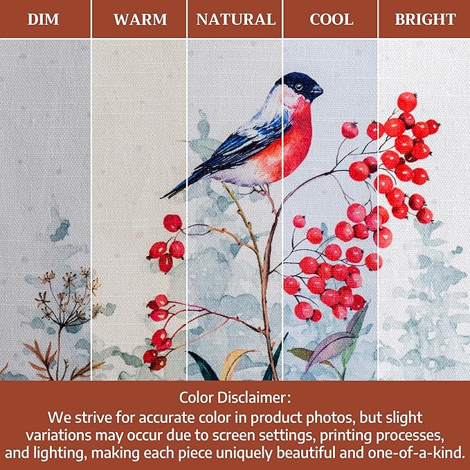 Maison d' Hermine Table Cloth Rectangle Table 100% Cotton 60 x 90 Inches Fall Tablecloth Reusable Everyday Use for Thanksgiving Christmas Decorations Dining Farmhouse Party (Morzine)