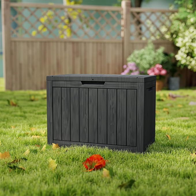 45 Gallon Resin Deck Box, Package Delivery Box - Image 3
