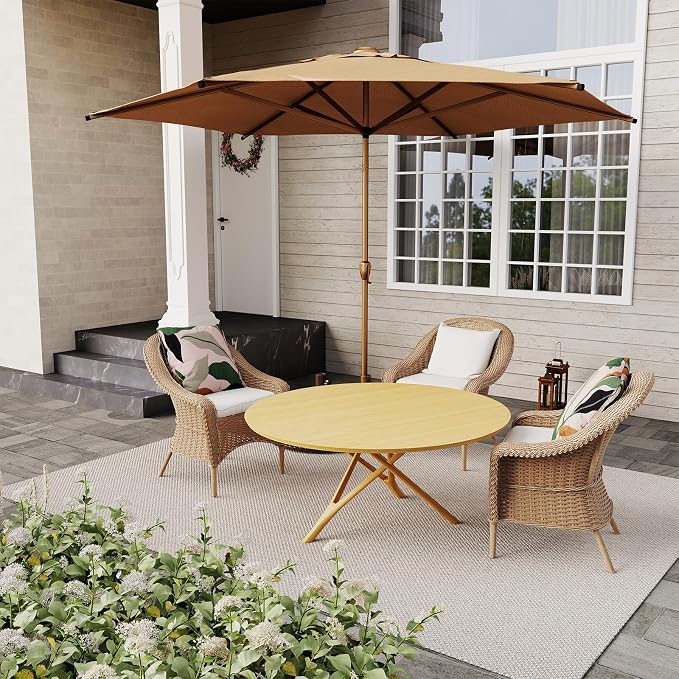 Abba Patio 11FT Outdoor Patio Umbrella Outdoor Table Umbrella - Image 4