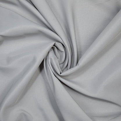 Gee Di Moda Rectangle Tablecloth - 90 x 156 Inch Silver Table Cloth for 8 Foot Tables with Floor-Length Drop - Heavy Duty Washable Fabric for Holiday Party, Dinner, Weddings & Baby Shower
