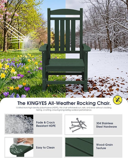 Oversized Outdoor Rocking Chair - Image 4