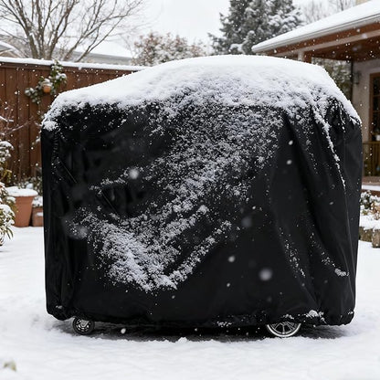 Grill Cover for RT-B380 & RT-B380X Bullseye Deluxe, Waterproof Outdoor Covers for Electric Pellet Smoker Grill, BBQ - 22.5" D x 38" W x 41" H